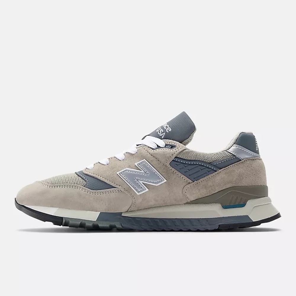 $200 Men New Balance Size 10.5 USA 998 Core Sneakers Running Shoes Grey U998GR - Picture 4 of 11